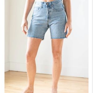 EDWIN Cai 7" Short denim high waisted  size 24